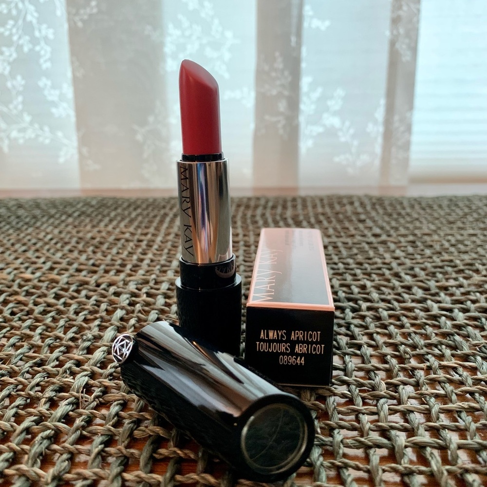 Mary Kay NIP Always Apricot Lipstick Makeup Essentials